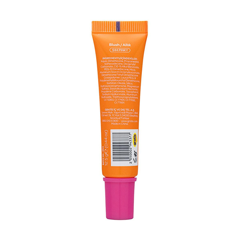 Beaulis Fun Oh My Rosy Creamy Blush - Vibrant Color, Easy Application, Portable Design - view 2