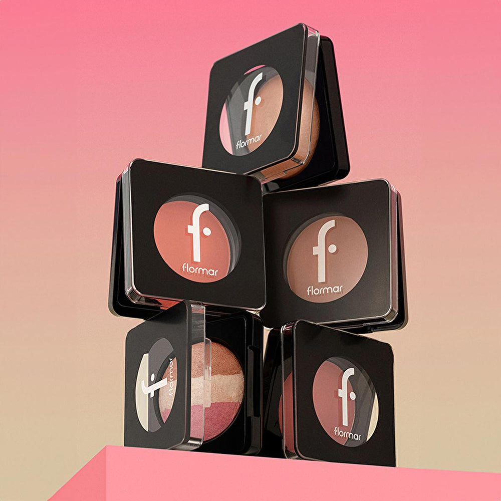 Flormar Shimmer Pink Baked Blush: High Pigment, Natural Glow, Vitamin E - Radiant Finish for All Skin Types Flormar Baked Blush: Shimmer, High Pigment | Radiant Glow Flormar blush, baked blush, shimmer blush, high pigment blush, natural glow blush, vitamin E blush, pink blush, radiant finish blush, long lasting blush, makeup blush, blush, makeup, cosmetics, shimmer, radiant, glow, vitamin E, long-lasting, high pigment, natural look, healthy glow, versatile, bronzer, highlighter, face makeup, cheek color, pi