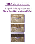 Palette Hair Dye - Ash Light Blonde (Küllü Açık Sarı) - Intense Color & Nourishing Formula - view 9