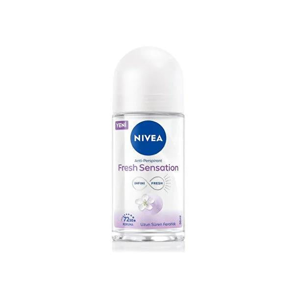 Nivea Fresh Sensation Women's Roll On Deodorant 1.69oz - Long Lasting - image 6