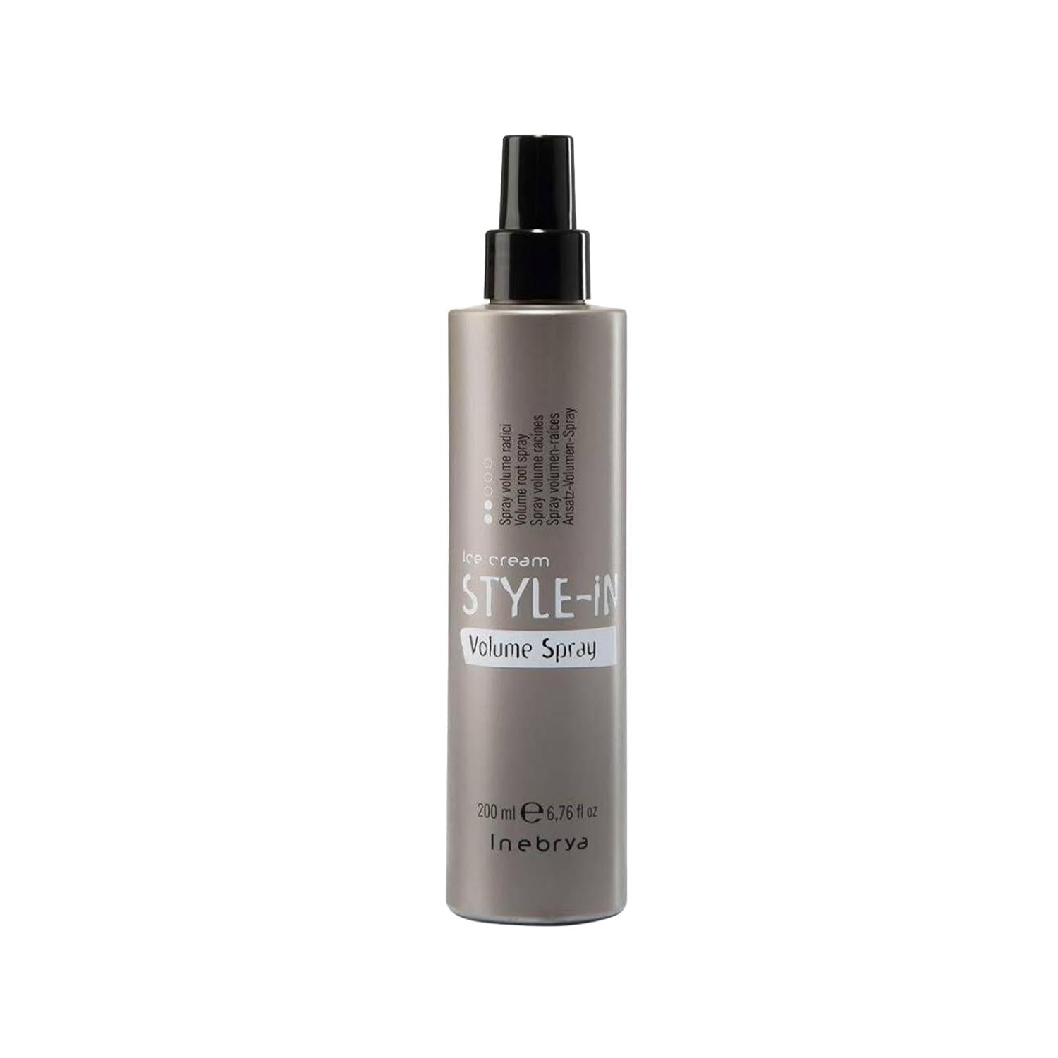 Inebrya Ice Cream Style-In Volume Spray - 200ml Hair Volume Spray for Fine or Limp Hair, Adds Volume & Texture Inebrya Ice Cream Volume Spray for Fine Hair hair volume spray, Inebrya Ice Cream, volume giving spray, hair styling products, 200 ml hair spray, fine hair, limp hair, hair care, beauty products, volume enhancement, texture addition, easy application, hair spray, cosmetic products
