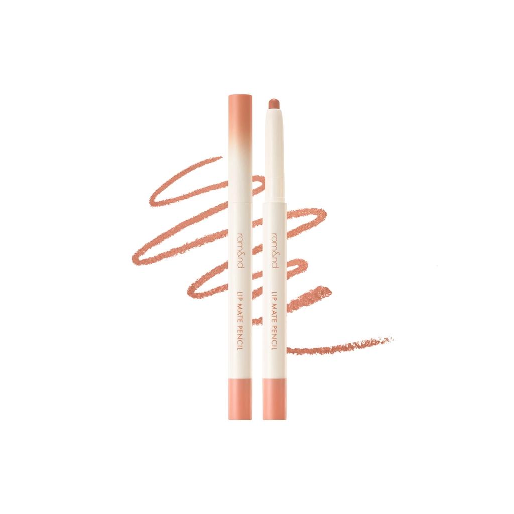 rom&amp;nd Lip Mate Pencil Matte Lip Liner 03 Kaya Beige