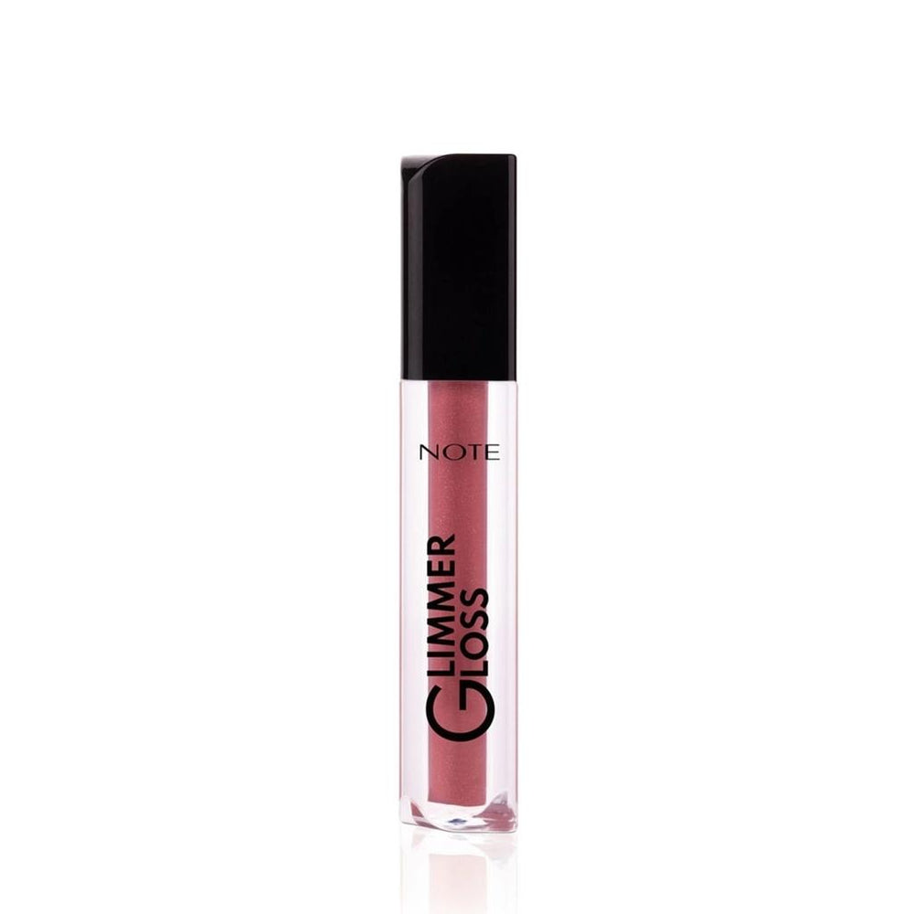 Note Glimmer Gloss Hydrating Lip Shine 50 Rose Sorbet