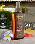 Hawaiian Tropic SPF 30 Dry Spray Sunscreen Oil: Glowing Protection, Vegan, Tropical Scent - UVA/UVB Broad Spectrum - 6.76 fl oz Hawaiian Tropic SPF 30 Dry Oil: Vegan Sunscreen - Tropical Scent Hawaiian Tropic sunscreen, SPF 30 dry oil, tanning oil with SPF, vegan sunscreen, reef safe sunscreen, tropical scented sunscreen, sunscreen with coconut oil, water resistant sunscreen, broad spectrum spf 30, bronzing sunscreen spray, sunscreen, sun protection, tropical scent, coconut oil, aloe vera, UVA protection, U