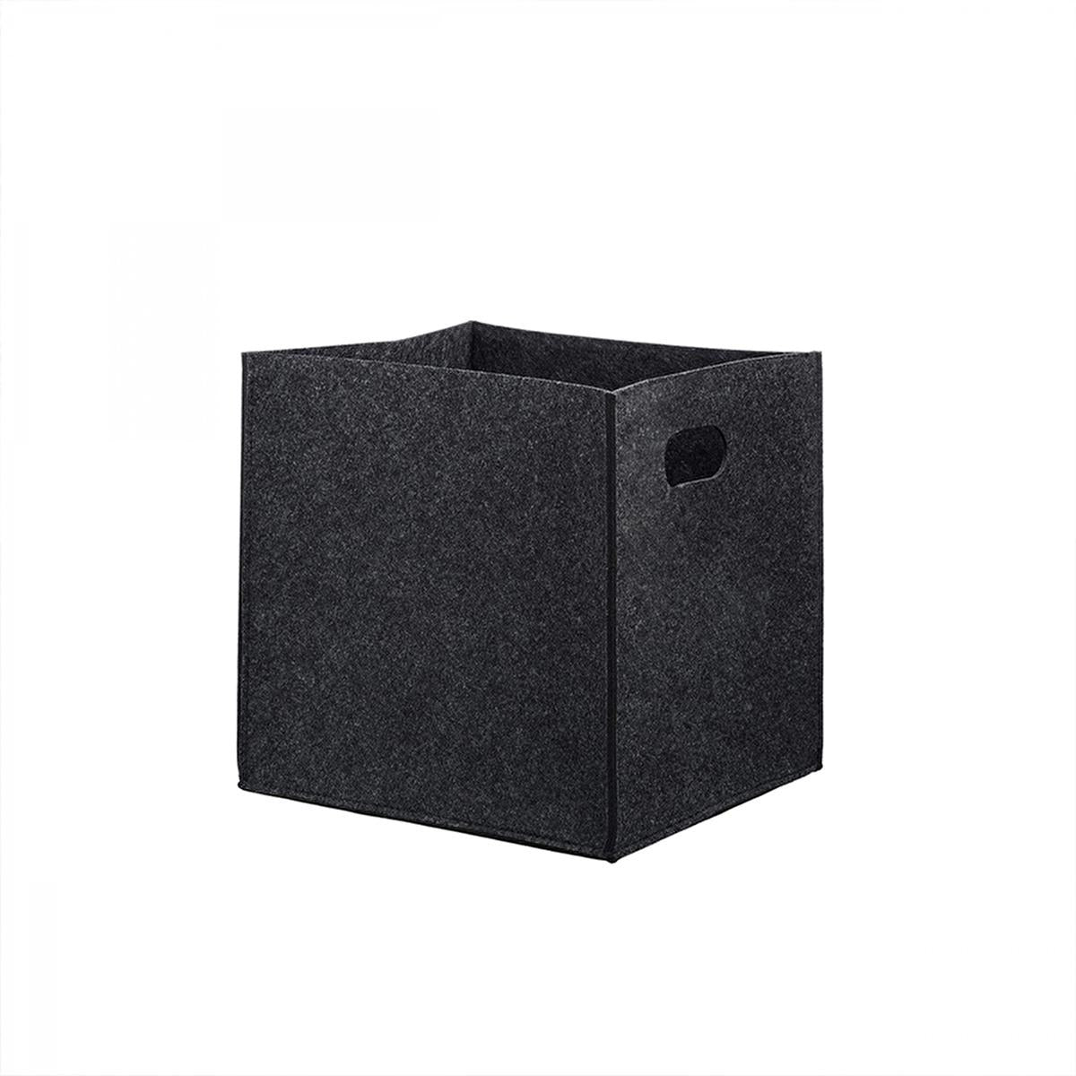 Homing - Multi-Purpose Felt Storage Basket with Handle, Collapsible Closet Organizer, 9.45 x 9.45 x 9.45 inches Felt Storage Basket - Collapsible Closet Organizer felt storage basket, closet organizer, multi-purpose storage, home organization products, collapsible storage basket, storage solution, home decor, organization products, felt basket, storage basket with handle