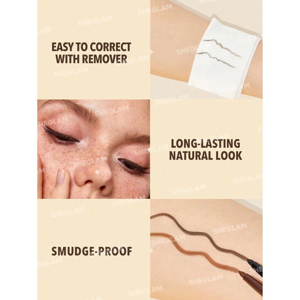 Sheglam On-Line Creamy Eyeliner Black for Bold Definition