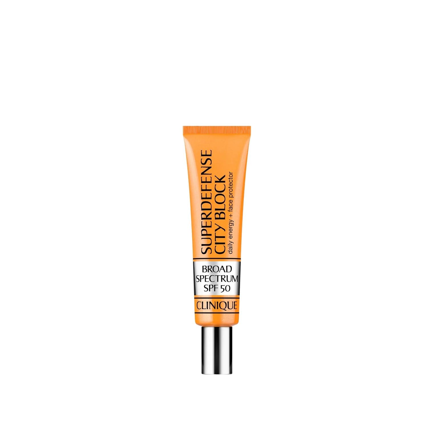 Clinique Superdefense City Block SPF50 Sunscreen Cream - Broad Spectrum Protection for Urban Skin Clinique Superdefense City Block SPF50 Sunscreen Cream Clinique Superdefense, SPF50 sunscreen, Sun protective cream, City Block sunscreen, Dermatologically tested sunscreen, broad spectrum sunscreen, urban skincare, premium sunscreen, sensitive skin friendly, daily sun protection, travel size sunscreen
