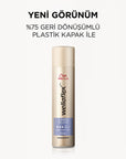 Wella Wellaflex Extra Strong Hold Hair Spray for Long-Lasting Volume - Vegan, UV Protection, 2.54 fl oz Wella Wellaflex Extra Strong Hold Hair Spray - Vegan & UV Protecting Hair Spray, Vegan Hair Care, Long-Lasting Volume, Extra Strong Hold, UV Protection Hair Spray, Cruelty-Free, Vegan, Hair Styling, Beauty, Hair Products, Wella, Wellaflex