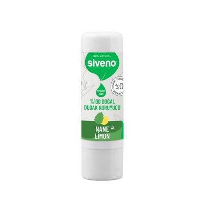 Siveno Natural Lip Balm with Mint & Lemon - Cruelty-Free, Organic Lip Care Siveno Natural Lip Balm - Mint & Lemon Natural Lip Balm, Organic Lip Care, Cruelty-free Cosmetics, Mint and Lemon Lip Balm, Shea Butter Lip Care, Lip Moisturizer, Chemical-Free Lip Care, Natural Cosmetics, Lip Protection, Ethical Beauty Products