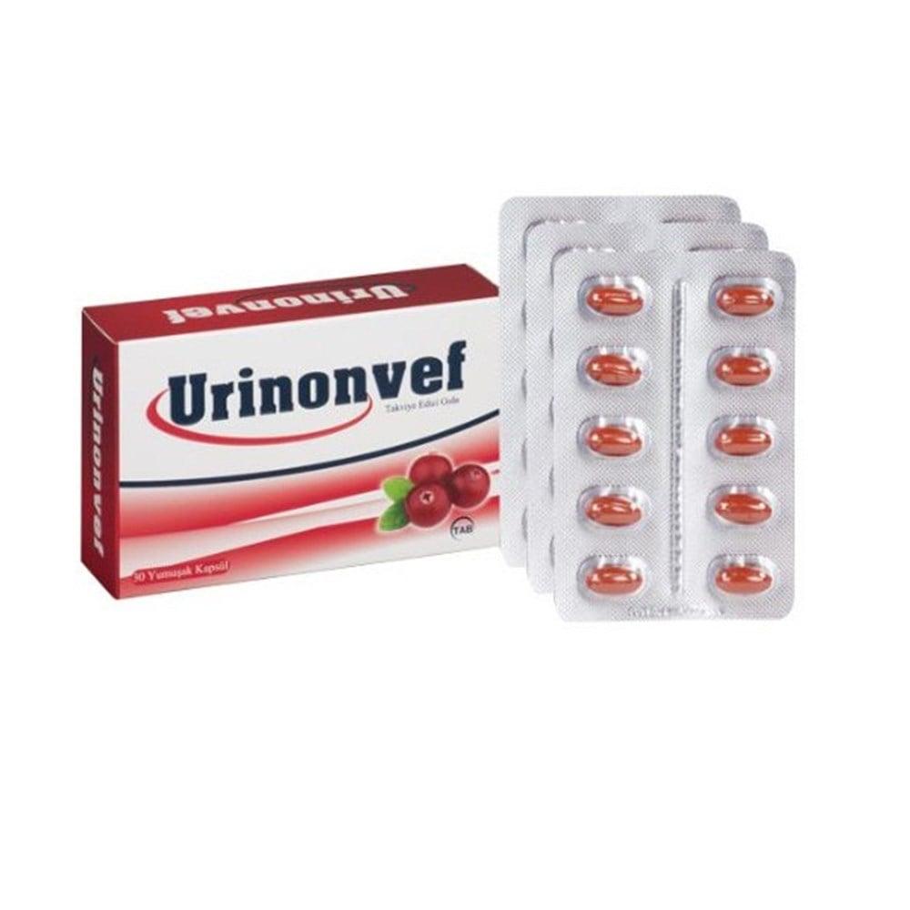 Urinonvef Cranberry Supplement Softgel Capsules for Urinary Tract Health Support - 30 Capsules Urinonvef Cranberry Supplement for Urinary Tract Health - 30 Capsules Cranberry supplement, Urinary tract health support, Dietary supplement, Softgel capsules, Natural UTI prevention, Cranberry extract, Urinary health, UTI prevention, Women's health, Men's health, Health supplements, Wellness products