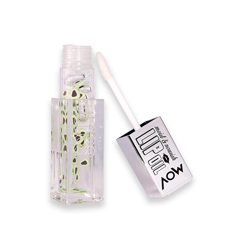 Mov Lip Oil - Avocado Lip Care for Dry Lips, Non-Sticky Moisturizing Lip Oil, Lip Shine with Nourishing Formula - Face Cream
