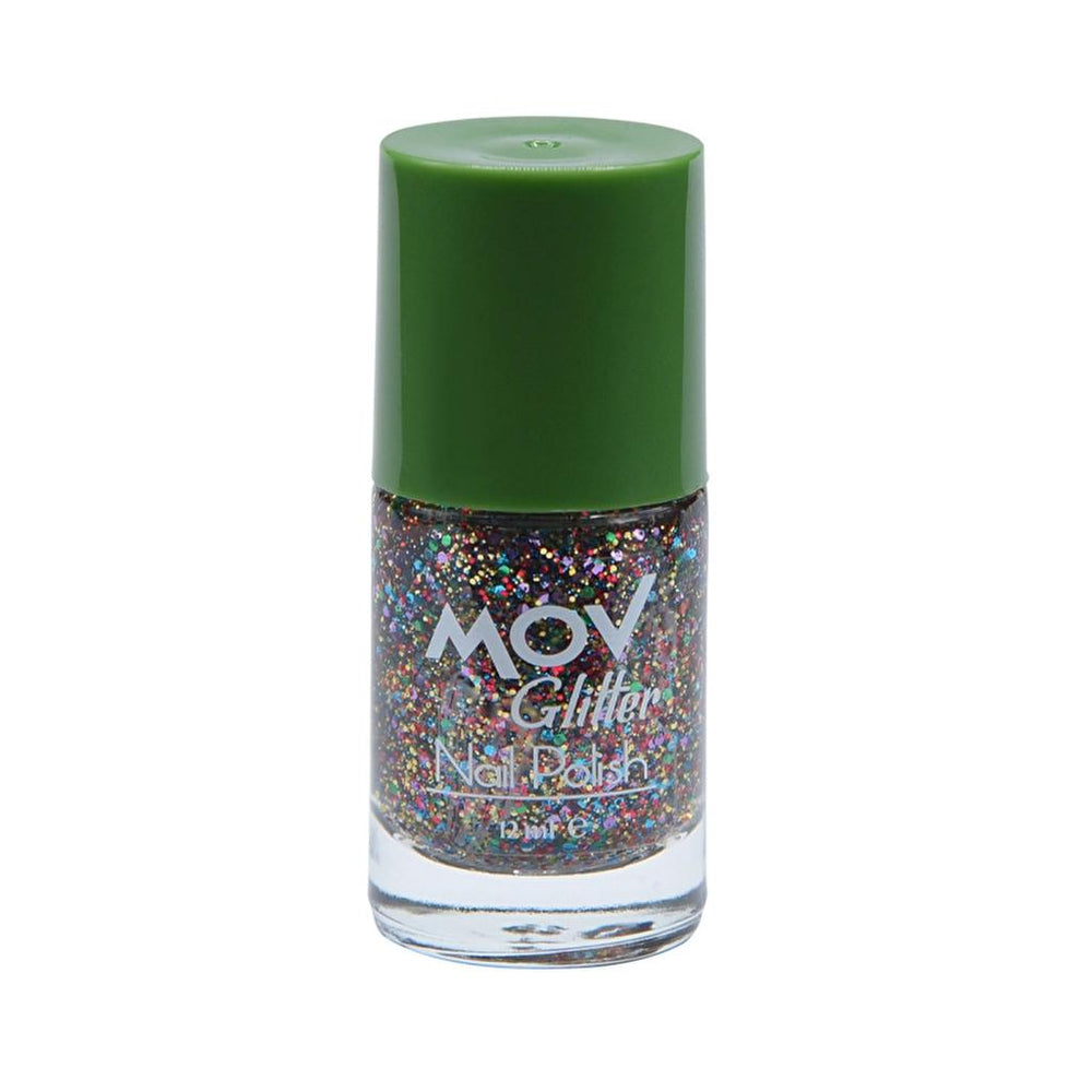 Mov Glitter Nail Polish No:07 - Sparkling Finish 12ml