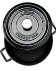 LAVA Cast Iron Cookware Pot - 28cm Enamel Coated Large Capacity Cooking Pot for Family Gatherings - view 3