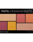Pastel Profashion So In Love Eyeshadow Palette - Vegan, Cruelty-Free, Halal Certified Makeup for Beauty - Eyeshadow