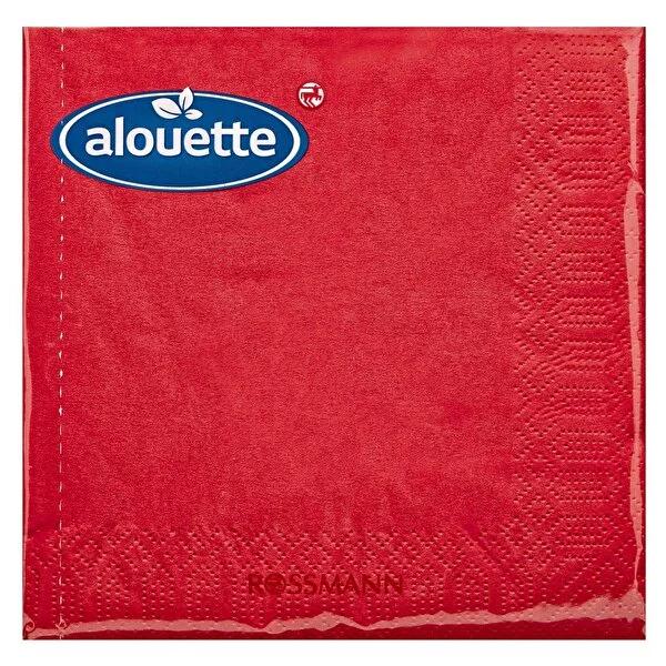 Alouette Red Disposable Napkins - 30 Count, 33x33 cm - Perfect for Household, Events, and Parties Alouette Red Disposable Napkins - 30 Count red napkins, disposable napkins, bulk napkins, table napkins, dinner napkins, party napkins, event napkins, household essentials, party supplies, disposable tableware