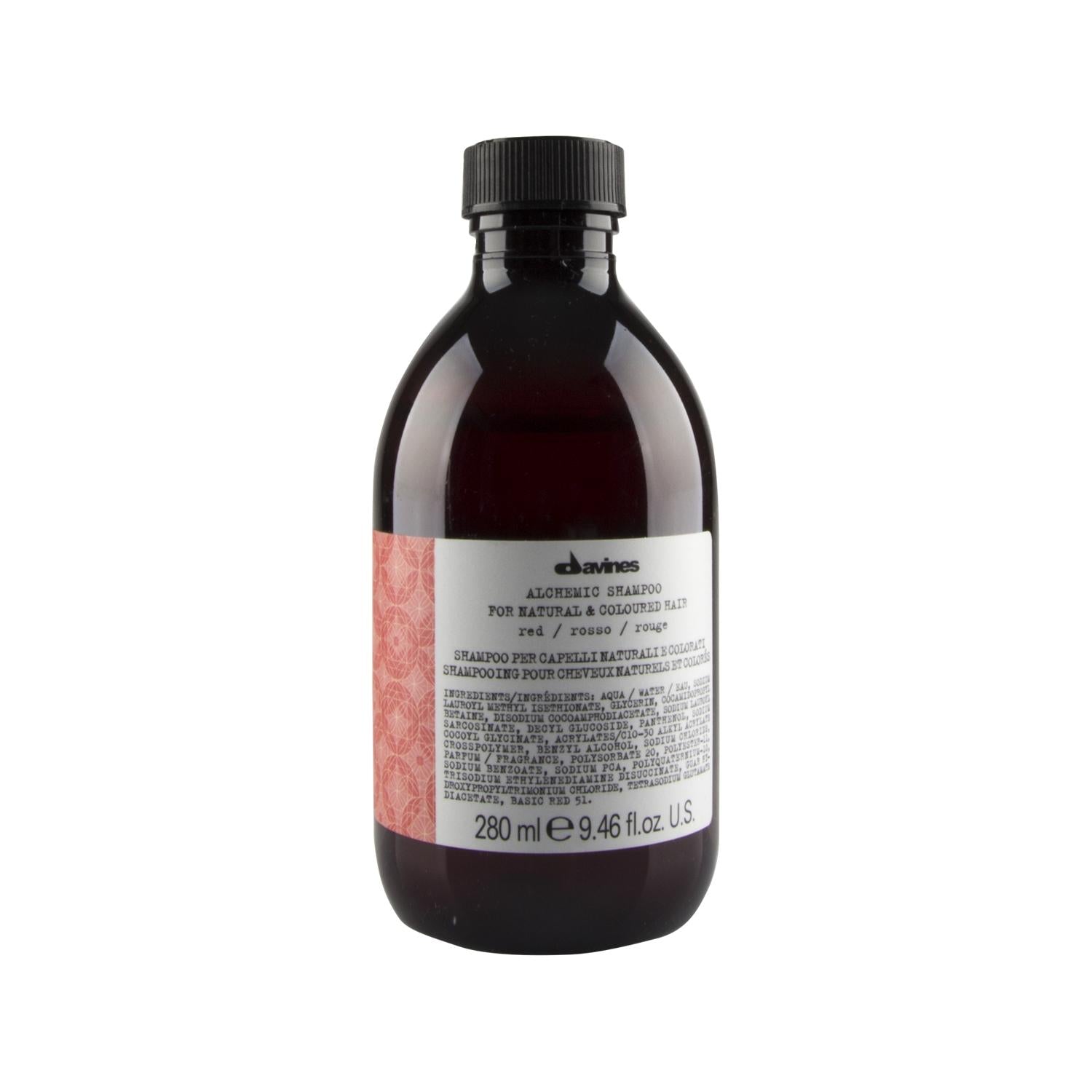 Davines Alchemic Red Shampoo: Enhance &amp; Maintain Vibrant Red Hair Color - Color Depositing, Kırmızı Şampuan (9.47 fl oz) Davines Red Shampoo: Enhance Red Hair Color &amp; Vibrancy red shampoo, color enhancing shampoo, davines shampoo, alchemic red shampoo, shampoo for red hair, red hair color maintenance, davines alchemic, kırmızı şampuan, best red shampoo, color depositing shampoo red, hair shampoo, red hair, color maintenance, hair care, davines, alchemic, color enhancing, shampoo, vibrant hair, salon quality
