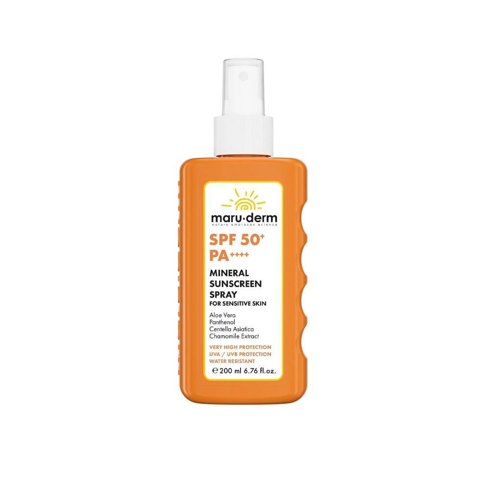 Maruderm SPF 50+ Mineral Sunscreen Spray for Sensitive Skin 200 ml