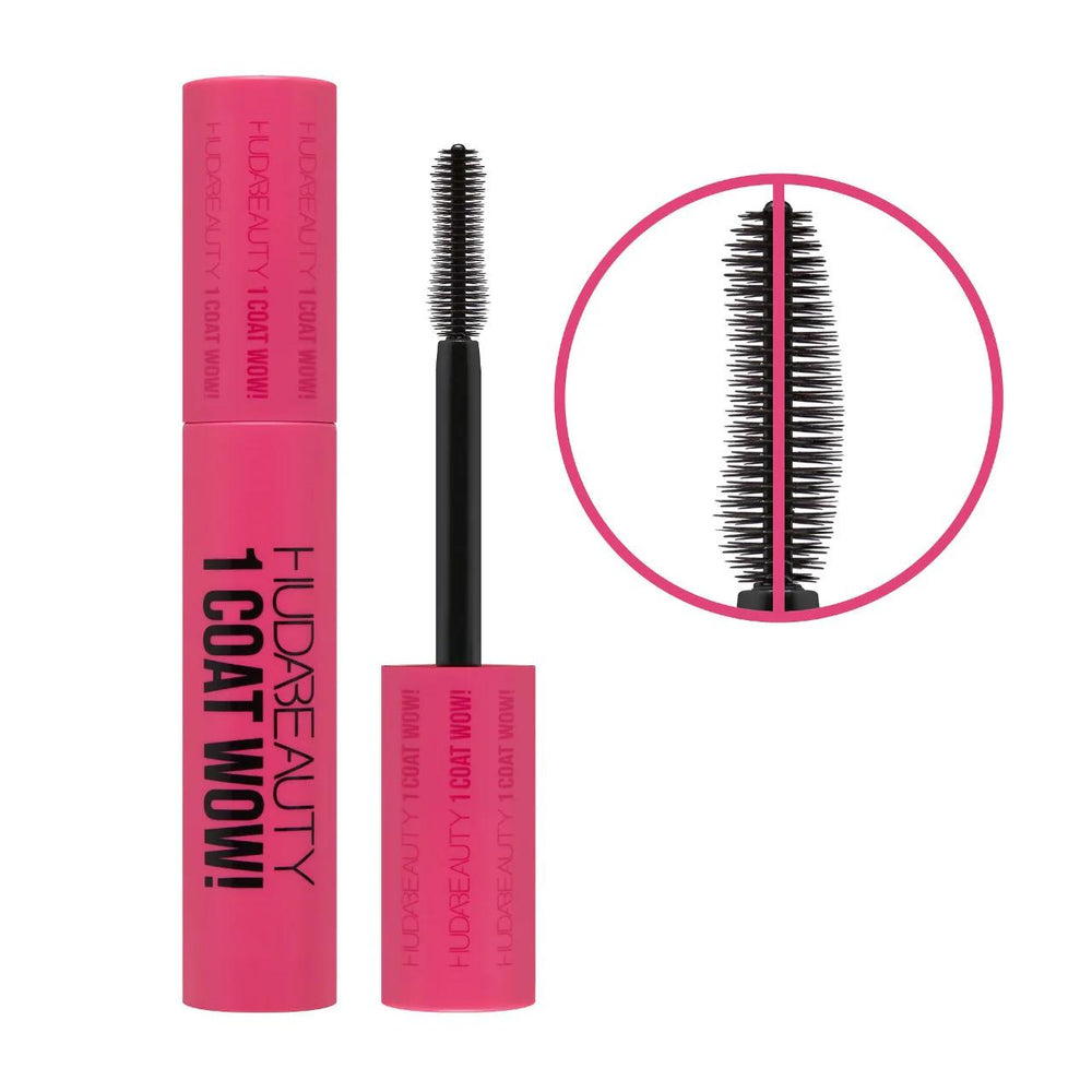 1 Coat WOW! Volumizing & Lifting Mascara: Extreme Volume, Length & Curl - Cruelty & Paraben-Free Black Mascara for Dramatic Lashes 1 Coat WOW! Volumizing Mascara: Dramatic Volume & Length volumizing mascara, lengthening mascara, curling mascara, cruelty-free mascara, black mascara, paraben-free mascara, dramatic volume mascara, long-lasting mascara, lash enhancing mascara, lifting mascara, mascara, eye makeup, volumizing, lengthening, curling, lash definition, smudge-proof, intense black, one coat mascara, 