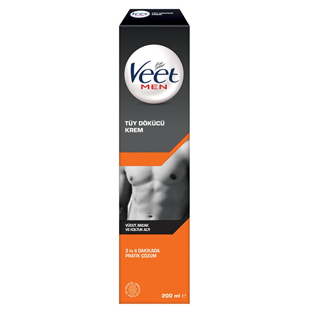 Veet Men Hair Removal Cream for Effective Body Hair Removal - 6.76 fl oz - view 5