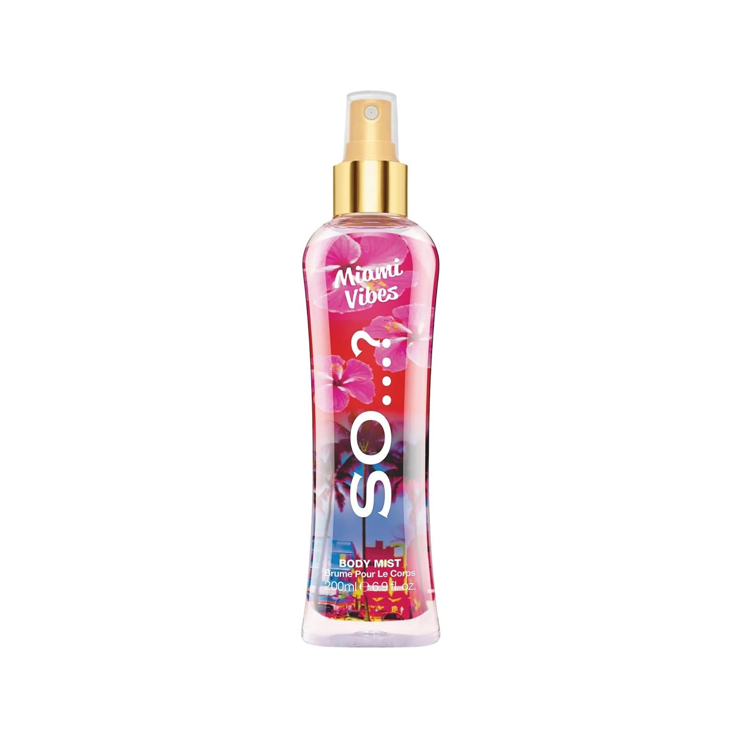 So…? Miami Vibes Body Spray 200ml - Fresh Fragrance for Everyday Use So…? Miami Vibes Body Spray 200ml Body Spray, Miami Vibes, 200ml, Fragrance, Personal Hygiene, Everyday Fragrance, Unique Scent, Easy to Use, Good Value, Limited-Time Offer