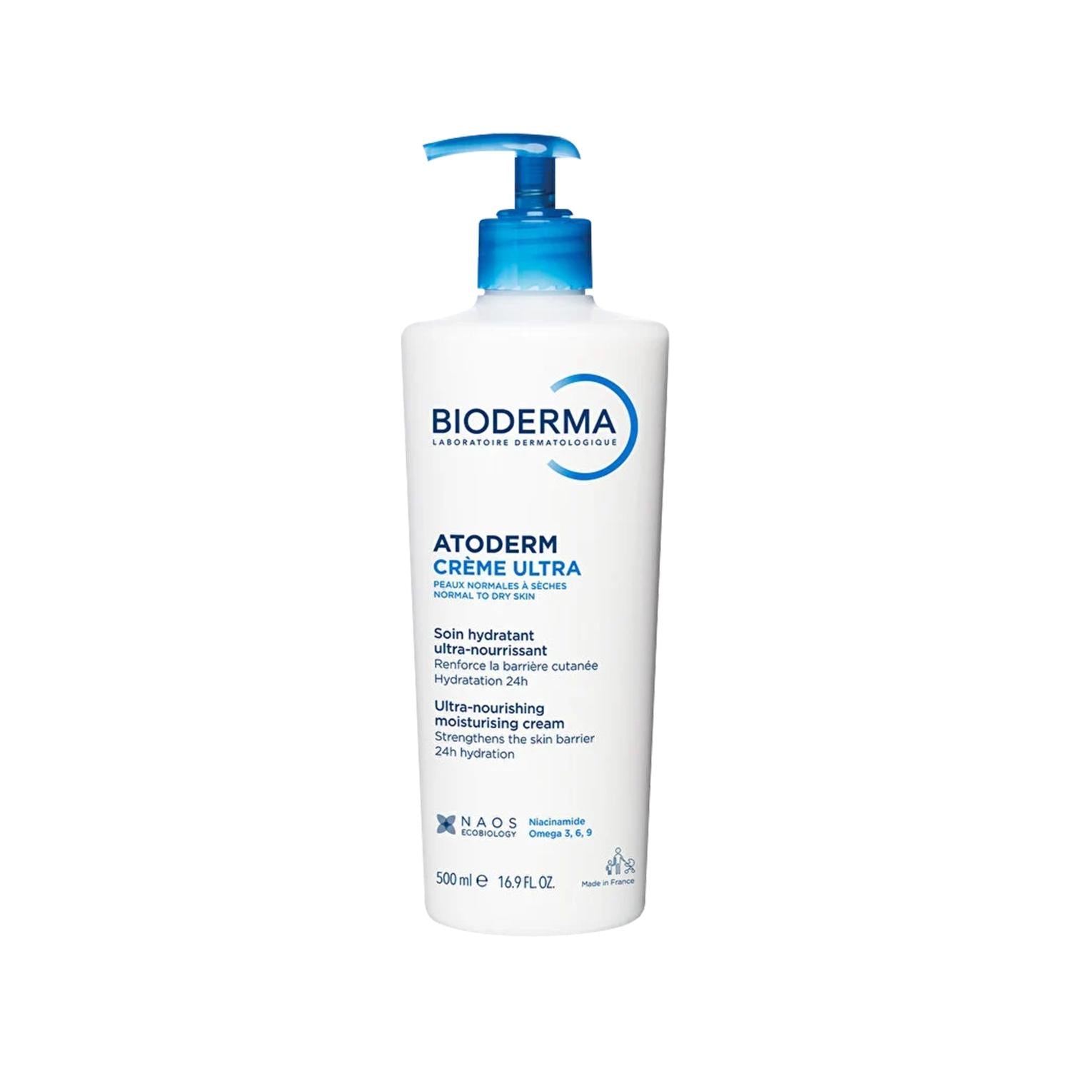 Bioderma Atoderm Ultra-Nourishing Cream for Dry Skin 500 ml