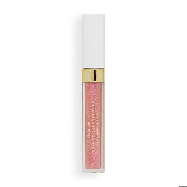 Revolution Pro Vegan Collagen Peptide High Shine Lip Gloss - Nourishing, Vegan, Cruelty-Free, Moisturizing Lip Care Revolution Pro Vegan Lip Gloss - Nourishing & Shine Vegan Lip Gloss, Collagen Peptide Lip Care, High Shine Lip Gloss, Cruelty Free Cosmetics, Moisturizing Lip Gloss, Lip Care, Vegan Cosmetics, Nourishing Lip Gloss, Beauty, Makeup, Lip Products, Vegan Beauty Products, Cruelty Free Beauty, Lip Gloss with Hyaluronic Acid, Vitamin E Lip Care, Revolution Pro