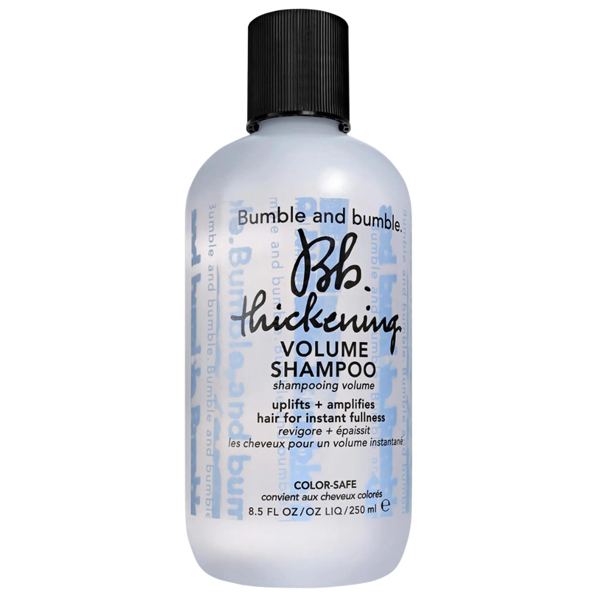 Bumble and bumble Thickening Volume Shampoo: Lightweight Hydration for Thicker, Fuller Hair - Color Safe, Paraben & Cruelty-Free Bumble & bumble Volumizing Shampoo: Thicker Hair, Lightweight! volumizing shampoo, thickening shampoo, shampoo for fine hair, shampoo for volume, color safe shampoo, paraben free shampoo, cruelty free shampoo, lightweight shampoo, hair thickening shampoo, shampoo for thin hair, shampoo, volume shampoo, hair volume, fine hair, thin hair, hair care, beauty, paraben-free, cruelty-fre