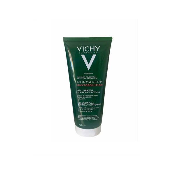Vichy Normaderm Phytosolution Intensive Purifying Gel for Oily Skin - 200ml, Salicylic Acid Face Wash, Dermatologically Tested Cleanser Vichy Normaderm Phytosolution Gel - Salicylic Acid Cleanser Vichy Normaderm Phytosolution Gel, Purifying Gel for Oily Skin, Salicylic Acid Face Wash, Natural Skincare Products, Dermatologically Tested Cleanser, Oily Skin Solutions, Acne Treatment, Gentle Cleansing, Natural Ingredients, Skincare for Sensitive Skin, Sebum Control, Mattifying Effect