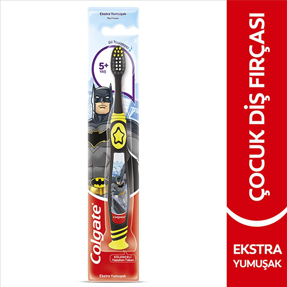 Colgate Children's Extra Soft Toothbrush (Ages 5+) - Gentle on Gums, Fun Designs - view 2