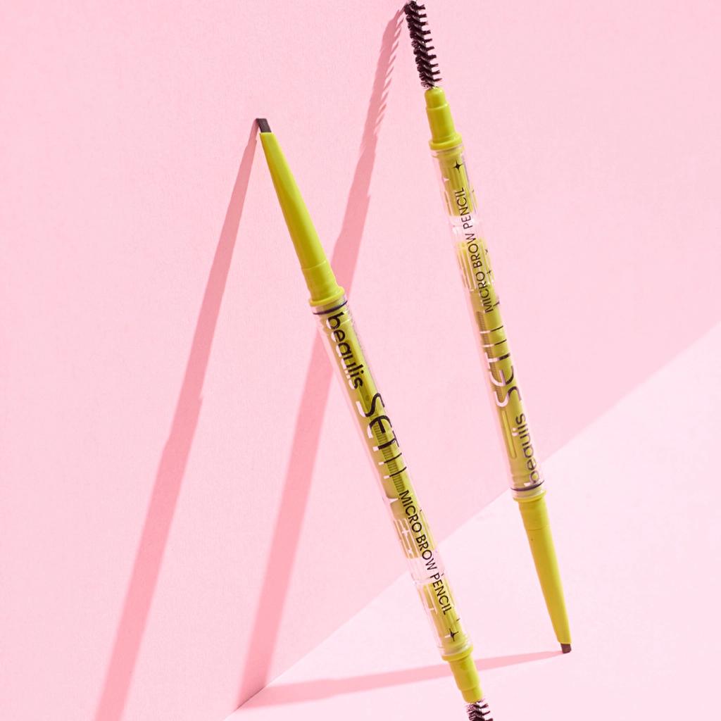 Beaulis Set It Micro Eyebrow Pencil 182 Ash Brown