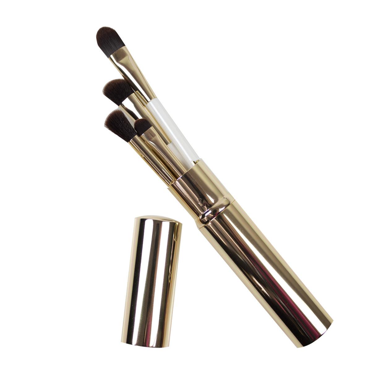 Nascita Pro 5-Piece Makeup Brush Set - Soft, High-Quality Brushes for Travel and Professional Use Nascita Pro 5-Piece Makeup Brush Set for Travel & Professionals makeup brush set, travel makeup brushes, Nascita Pro makeup brushes, high-quality makeup tools, 5-piece makeup brush, cosmetic brushes, makeup essentials, beauty tools, professional makeup brushes, compact makeup brush set, natural-synthetic bristles, beauty enthusiasts, makeup artists