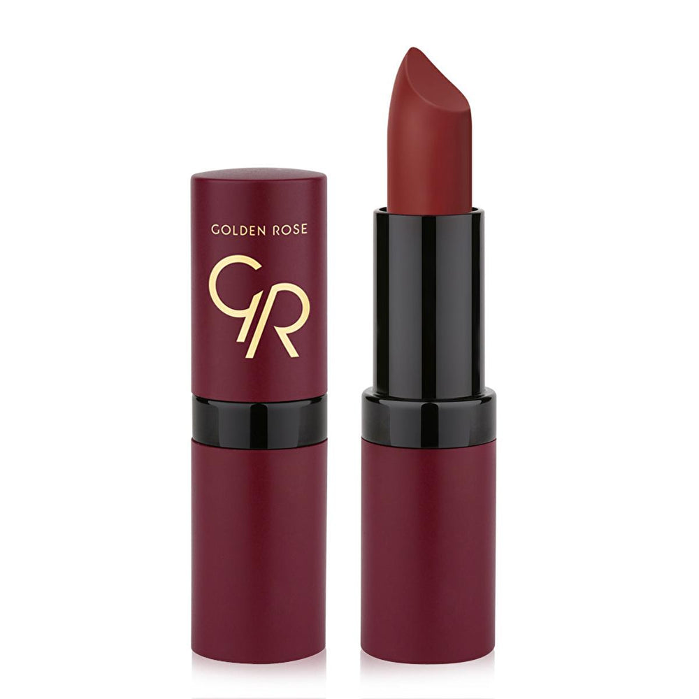 Golden Rose Matte Lipstick - Velvet Finish, Moisturizing & Paraben-Free Lip Color - Lipstick