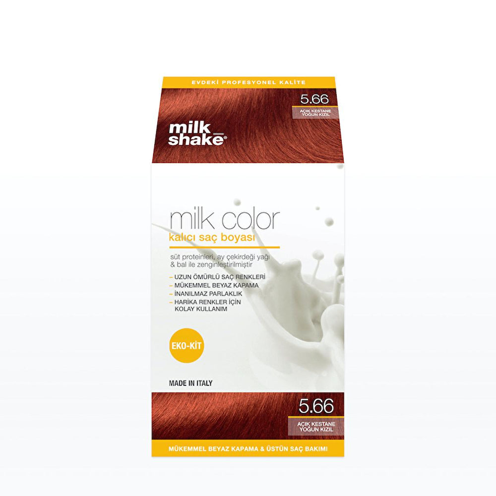 milk_shake Milk Color Eko Permanent Hair Dye Set - Long-Lasting, Nourishing Hair Color with Milk Proteins & - Hair Dye