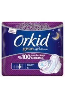 Orkid Hygienic Pads - Orkid Platinum Ultra Gece Nighttime Sanitary Pads for Women, Comfortable, Reliable - Hygiene Products