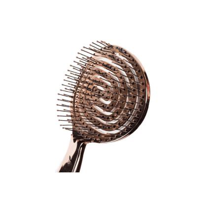 Nascita 3D Flexi Kontrol Hair Brush - Chrome Finish Detangling Brush for Curly Hair - view 3