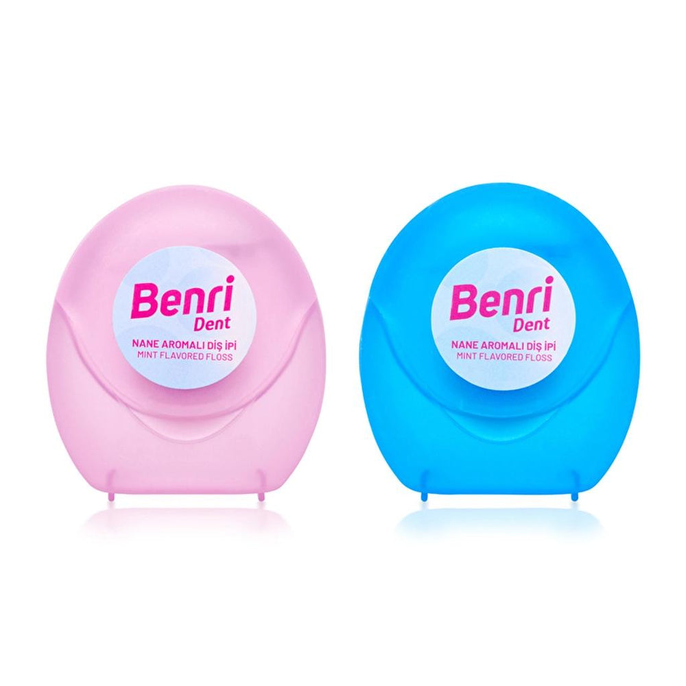 Benri Dent Dental Floss for Clean Teeth 15m 2-Pack