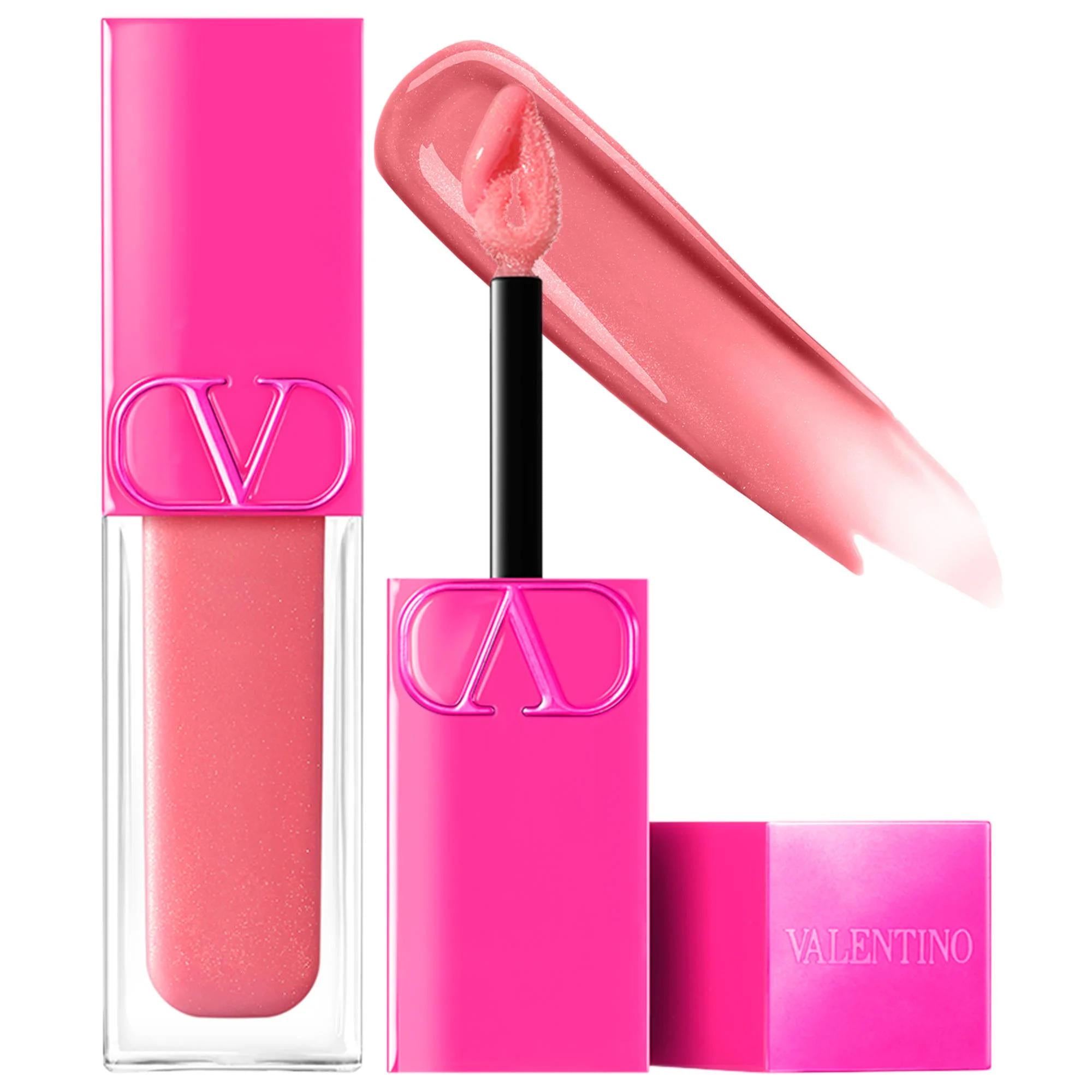 Valentino Puffer Complex Lip Plumper Gloss: Get Fuller, Hydrated, Smooth Lips with High Shine | Sensitive Lips Friendly Valentino Lip Plumper - Get Fuller Lips & High Shine! Lip plumper, Lip gloss, Hydrating lip gloss, Fuller lips, Smooth lip gloss, Valentino lip gloss, Lip gloss for sensitive lips, Iridescent Lip Gloss, Shimmer lip gloss, lip volumizer, lip hydration, lip care, sensitive lips, makeup, cosmetics, beauty, plumping gloss, glossy lips, shimmering lips, iridescent gloss, Valentino, Hyaluronic A