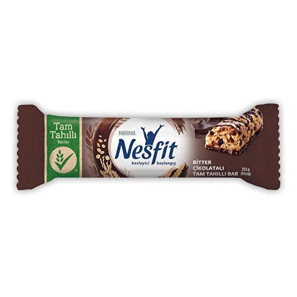 Nestle Nesfit Çikolatalı Bar 23 gr - Whole Grain Chocolate Bar Snack Nestle Nesfit Çikolatalı Bar - Healthy Chocolate Snack Çikolatalı Bar, Nestle Nesfit, Chocolate Bar, Whole Grain Snack, Healthy Chocolate, Convenient Snacks, On-the-go Snacks, Nestlé Bar, Çikolata, Tam Tahıl, 23 gr, Chocolate Snack, Nutritious Snacks