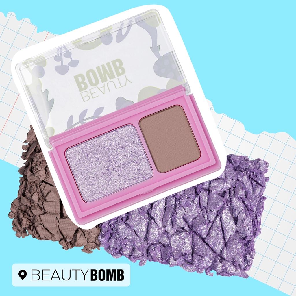 Beauty Bomb Duo Eyeshadow Palette 04 for Vibrant Eye Looks