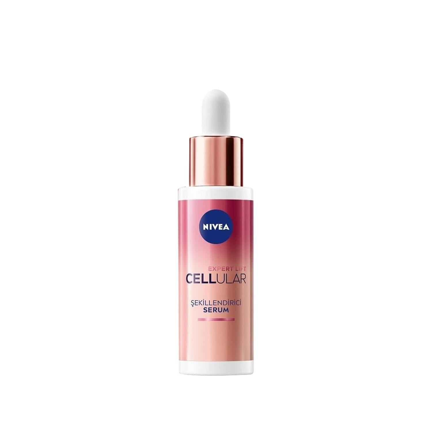 Nivea Cellular Expert Lift Anti-Aging Serum - 30ml Firming & Lifting Facial Serum for Aging Skin Nivea Cellular Expert Lift Anti-Aging Serum 30ml Nivea Cellular Expert Lift Serum, Anti-Aging Serum, Skin Firming Serum, Lift Serum, Facial Serum for Aging Skin, Nivea, Anti-Aging Skincare, Skin Elasticity, Facial Skincare, Serum for Fine Lines and Wrinkles, Youthful Skin, Skincare Routine, Cosmetic Serum