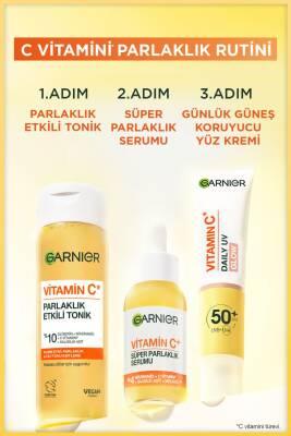 Garnier Vitamin C Brightening Toner - Achieve Glowing, Even Skin Tone - Refreshing Facial Treatment, All Skin Types - 120ml Garnier Vitamin C Toner: Brighten &amp; Even Skin Tone Vitamin C toner, Skin brightening toner, Facial toner for glowing skin, Toner for even skin tone, Refreshing facial toner, Garnier Vitamin C toner, Toner for all skin types, Vitamin C skincare, brightening, even skin tone, radiance, lemon extract, purifying, all skin types, skincare, beauty, facial treatment, toner, Ascorbyl Glucoside,