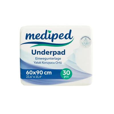 Mediped Bed Protector Underpad for Surface Protection 30 Count