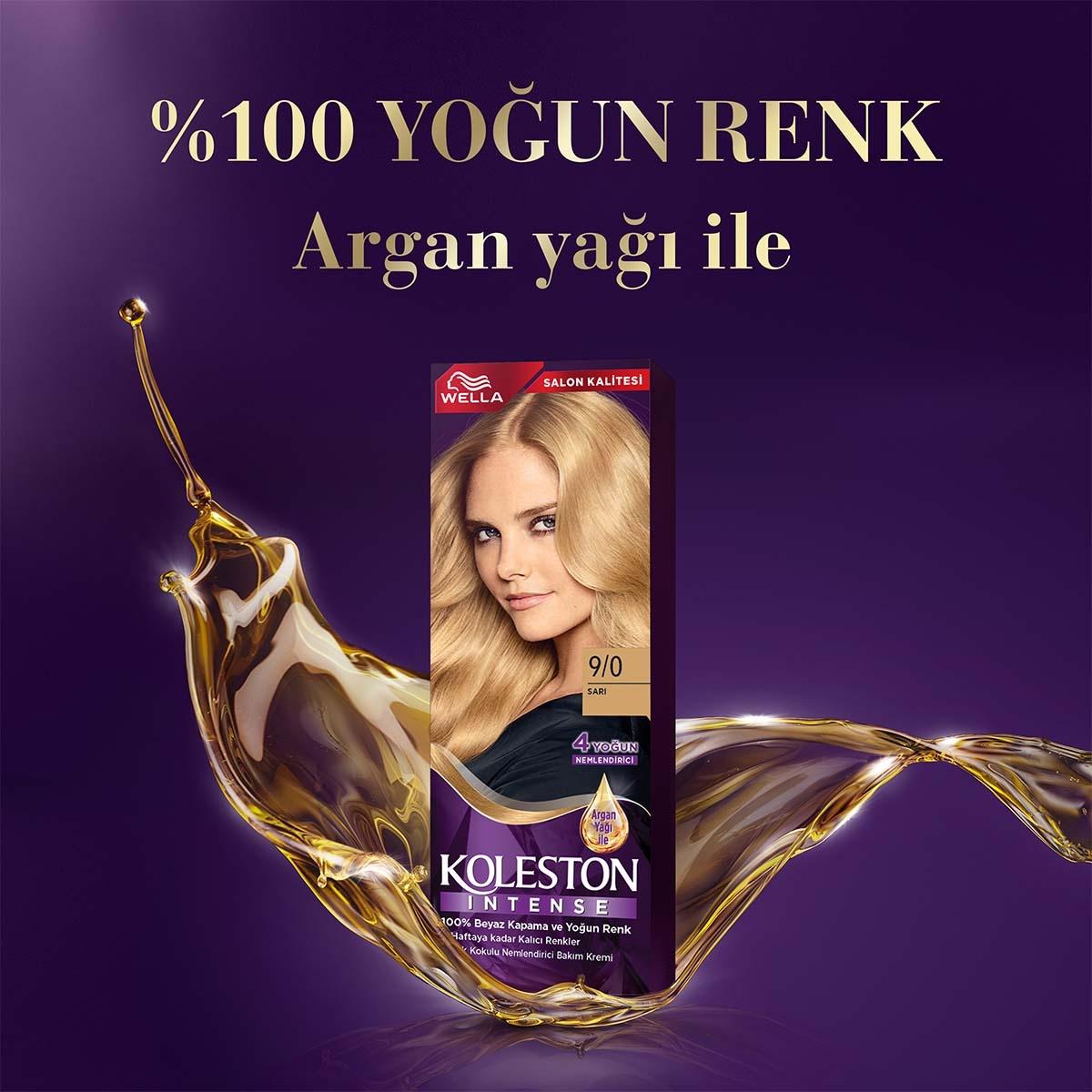 Wella Koleston Intense 9/0 Sarı: Permanent Hair Dye for 100% Gray Coverage & Lasting Intense Color Wella Koleston Hair Dye: 100% Gray Coverage, Intense Color hair dye, hair color, permanent hair color, gray coverage hair dye, long lasting hair color, intense hair color, ammonia hair dye, at home hair color, sarı saç boyası, wella koleston, gray coverage, long-lasting color, intense color, hair coloring, Argan Oil, conditioning cream, user-friendly, vibrant color, youthful appearance, salon-quality, at-home 