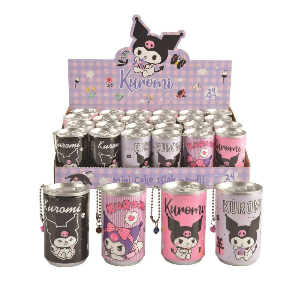 MyClean Kuromi Mini Wet Wipes Coke Scented 3-Pack