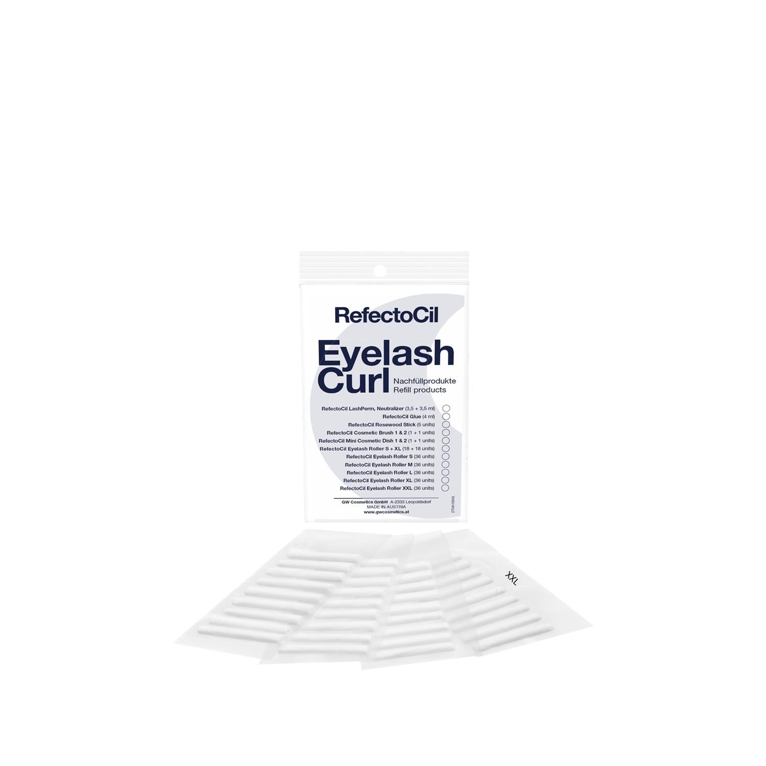 RefectoCil XXLarge Eyelash Roller - Professional Eyelash Curling Tool for Beauty Treatments (36 Pack) RefectoCil XXLarge Eyelash Roller - 36 Pack Eyelash Roller, XXLarge Eyelash Curling Tool, RefectoCil Eyelash Perma Rulosu, Eyelash Perming Tools, Beauty Professional Supplies, Eyelash Curling Products, Beauty Treatments, Professional Beauty Tools, RefectoCil, Eyelash Care, Beauty Essentials, Cosmetic Tools