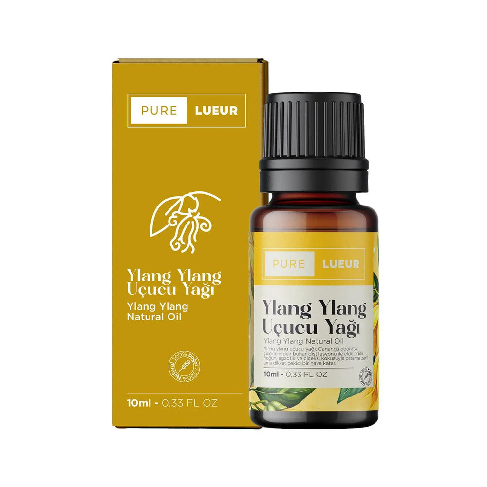 Pure Lueur Ylang Ylang Essential Oil for Aromatherapy 10 ml
