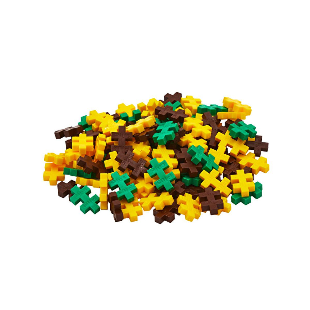 Plus Plus Construction Toy, Educational Building Set for Kids - 100 Pieces in Reusable Tube, Made in Denmark - Toy