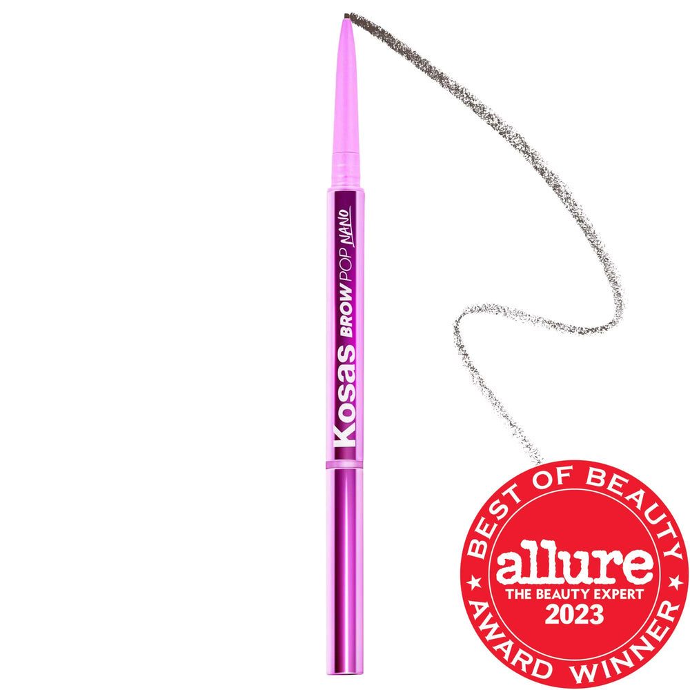 Brow Pop Nano Ultra-Fine Detailing Eyebrow Pencil - Vegan, Gluten-Free, Cruelty-Free, Hypoallergenic Brow Pop Nano Eyebrow Pencil - Vegan & Hypoallergenic eyebrow pencil, ultra-fine detailing, vegan cosmetics, gluten-free beauty products, cruelty-free makeup, hypoallergenic cosmetics, brow definition, natural look, precise application, long-wearing formula, clean beauty, sensitive skin friendly, beauty awards, Allure Best of Beauty