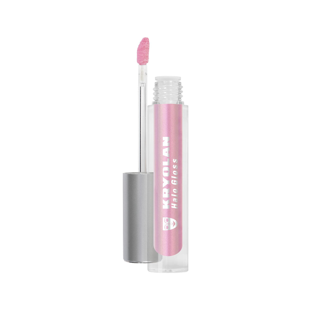 Kryolan High Gloss Lip Gloss in Pink Hologram 4 ml