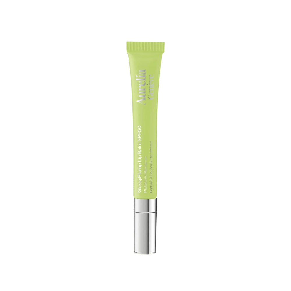 Aurelia Geneve GlossyPlump SPF50 Tinted Lip Balm Pistachio Macaron 12 ml